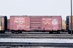 Union Pacific company sand car UP #284429. Hatches on top.